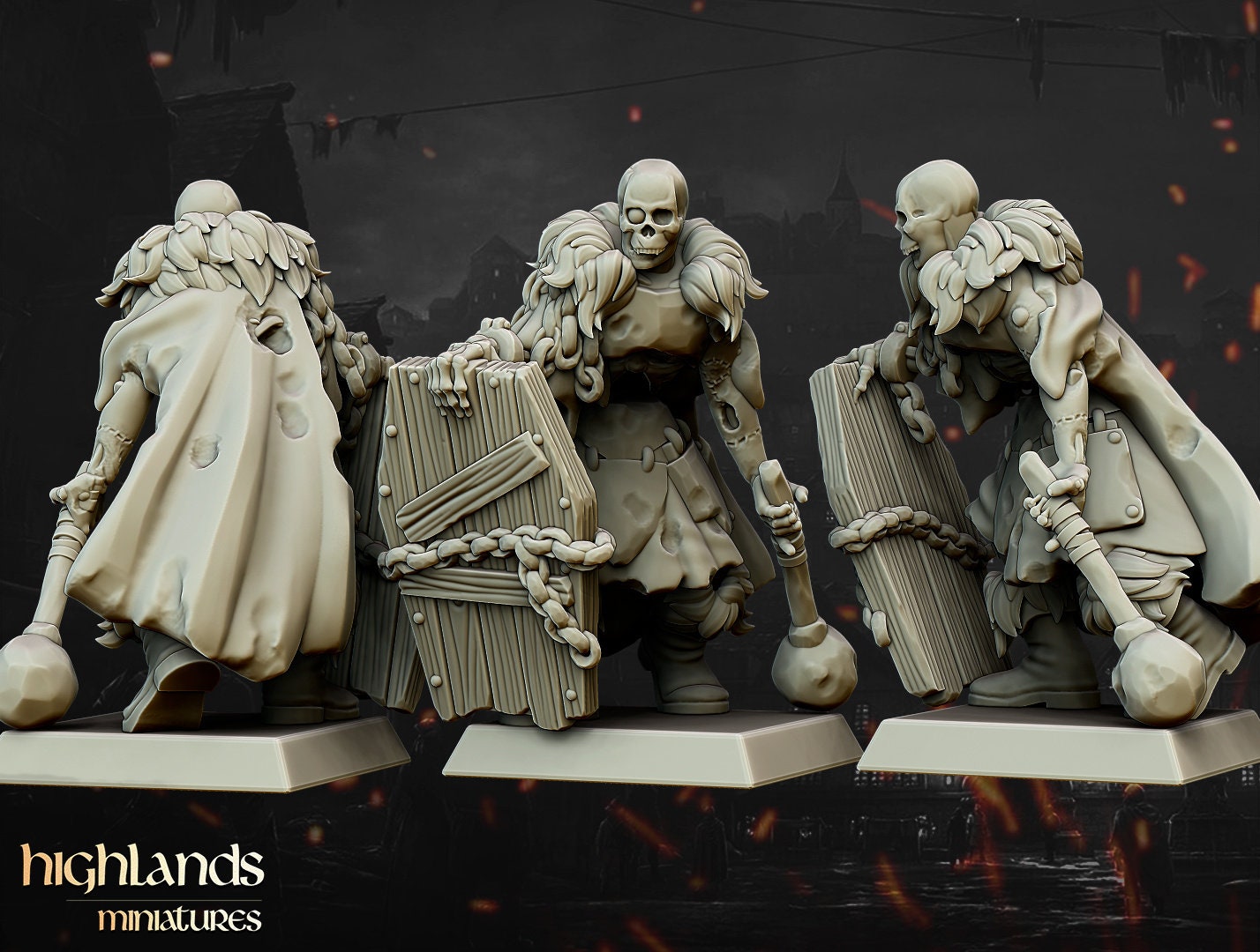 28mm Highland Miniatures Transilvanya Blackwatch Unit(20) Fantasy