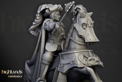 28mm Highland Miniatures Baroness of Lunnenburg Fantasy suitable for WFB