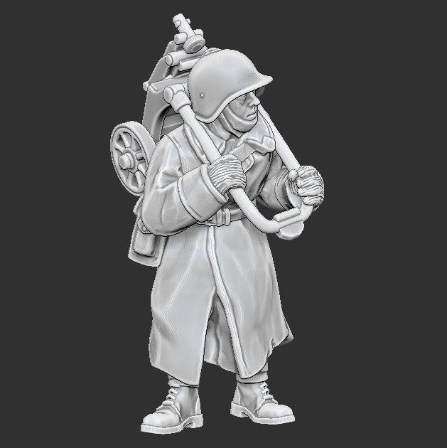 WWII Soviet Maxim MMG Squad (5 models) Various Scales Historical Wargaming (US tariffs are pre-paid by us)