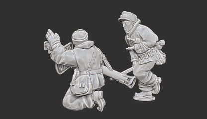 WWII Finnish Panzerschreck Team (2 models) Various Scales Historical Wargaming