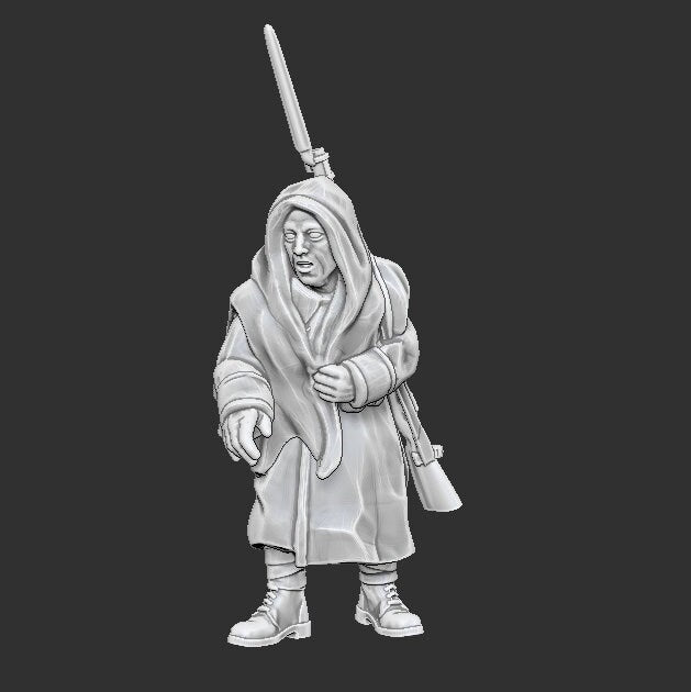 WWII Soviet Resting Soldiers (3 models) Various Scales Historical Wargaming