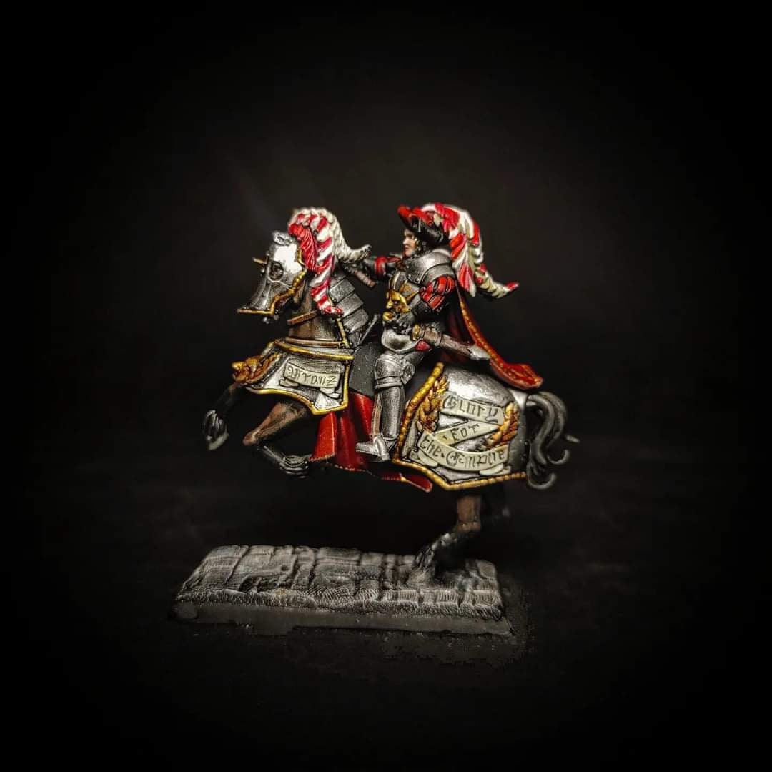 28mm Highland Miniatures Baroness of Lunnenburg Fantasy suitable for WFB