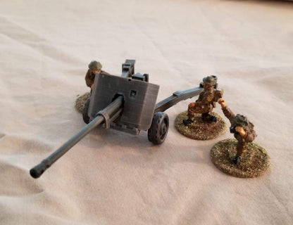 Bolt action Chain of command 28mm 1/56 Scale Commonwealth 17 Pounder ATG