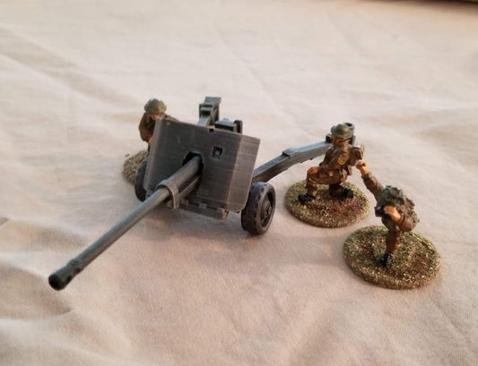 Bolt action Chain of command 28mm 1/56 Scale Commonwealth 17 Pounder ATG