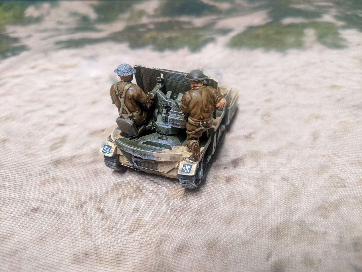 WWII British 2pdr Universal Carrier (crew not included) Various Scales Historical Wargaming (US tariffs are pre-paid by us)