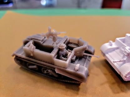 WWII British Mk1 Scout Universal Carrier Various Scales Historical Wargaming (1 model)