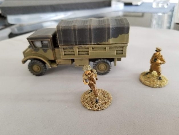 WWII British CMP F-60 Truck Various Scales Historical Wargaming (US tariffs are pre-paid by us)
