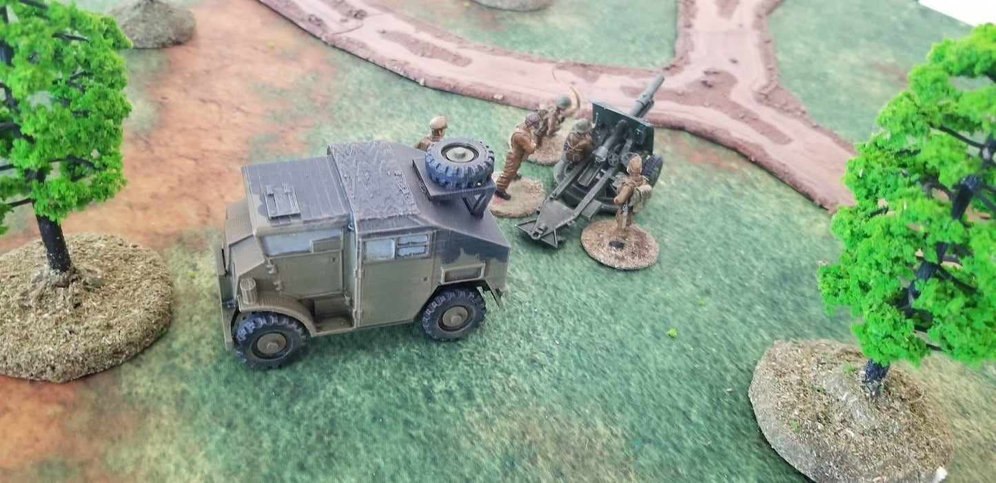 WWII British FAT Artillery Tractor Various Scales Historical Wargaming (US tariffs are pre-paid by us)