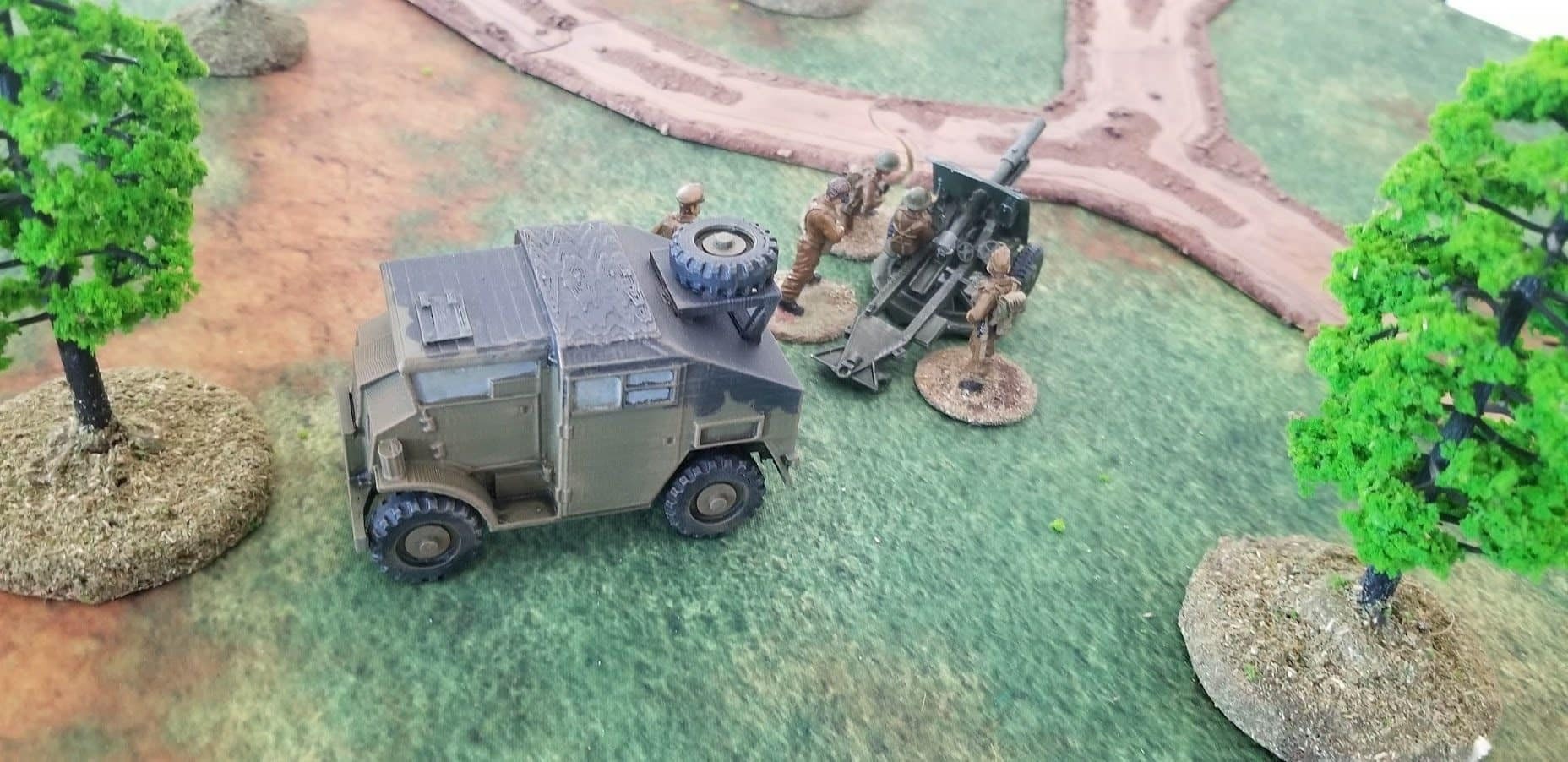 WWII British FAT Artillery Tractor Various Scales Historical Wargaming