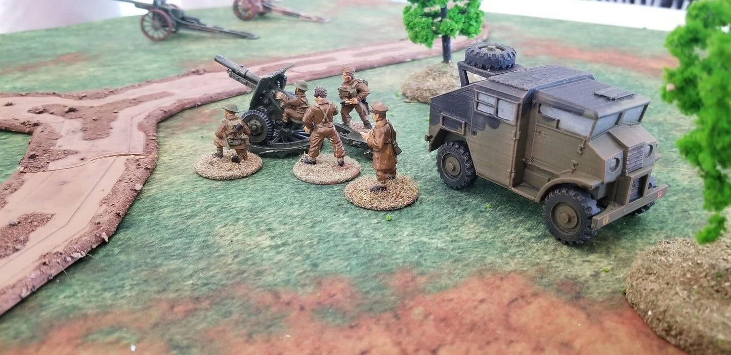 WWII British FAT Artillery Tractor Various Scales Historical Wargaming (US tariffs are pre-paid by us)