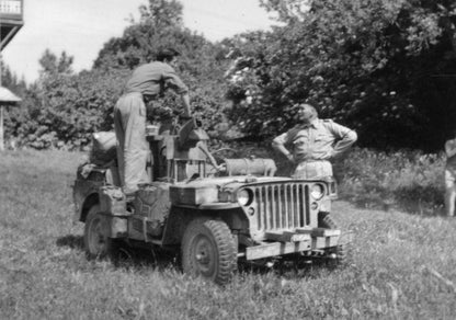 WWII British Popski's Private Army Flamethrower Jeep Various Scales Historical Wargaming