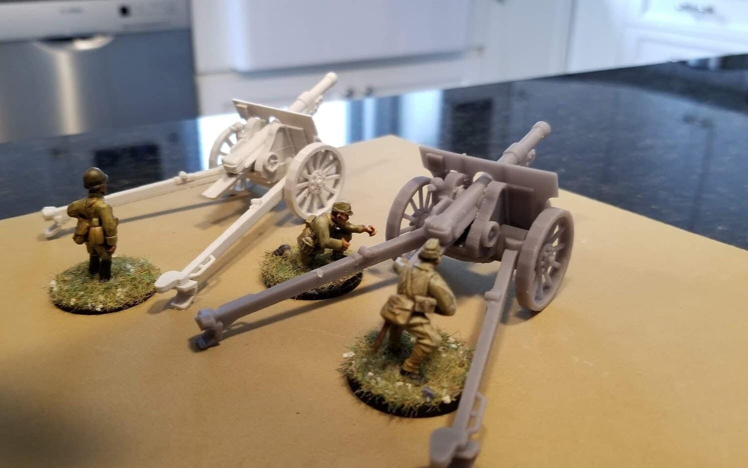 WWII Japanese 105mm Type 91 Howitzer Various Scales Historical Wargaming (US tariffs are pre-paid by us)