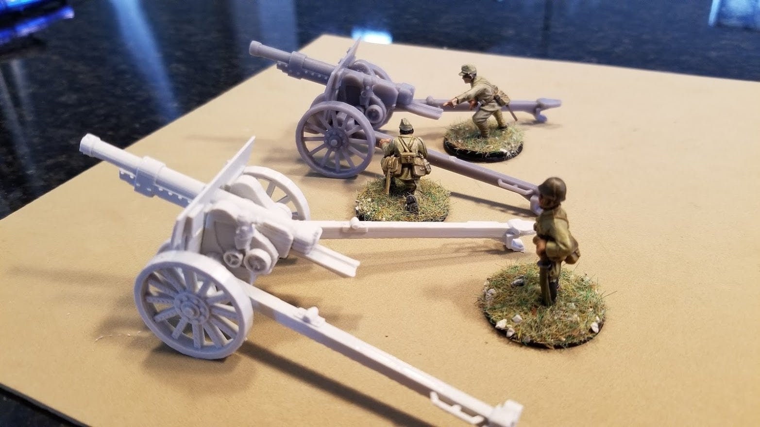 WWII Japanese 105mm Type 91 Howitzer Various Scales Historical Wargaming (US tariffs are pre-paid by us)