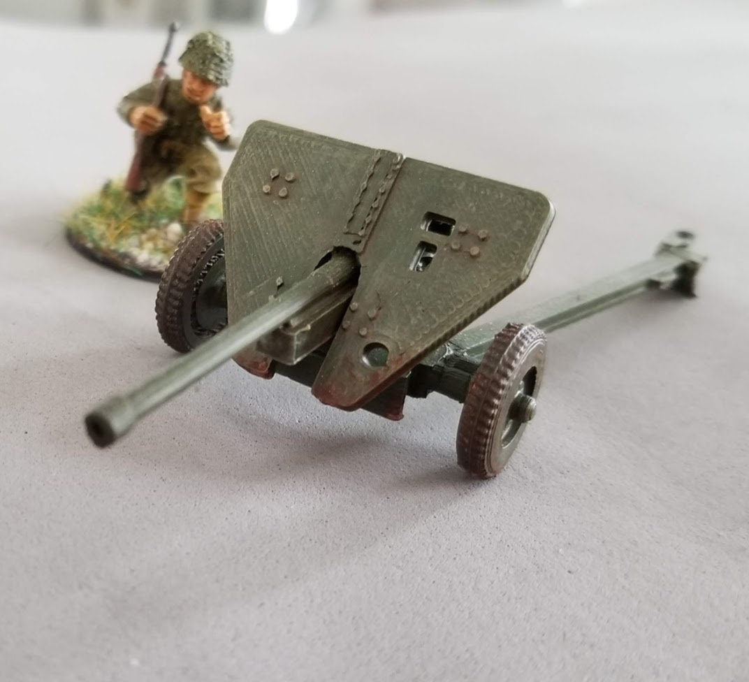 WWII Japanese Type 1 Anti-tank Gun Various Scales Historical Wargaming (US tariffs are pre-paid by us)