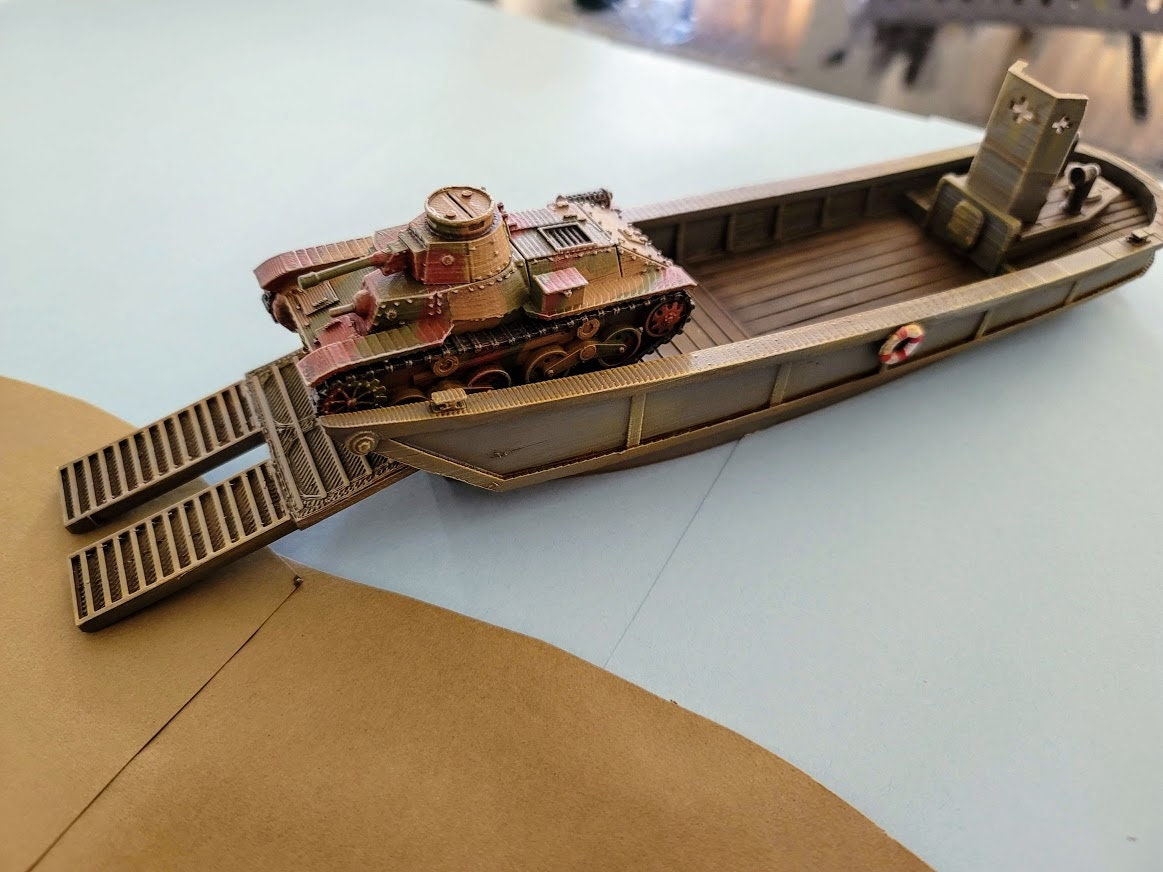 WWII Japanese Daihatsu Landing Craft Various Scales Historical Wargaming (US tariffs are pre-paid by us)