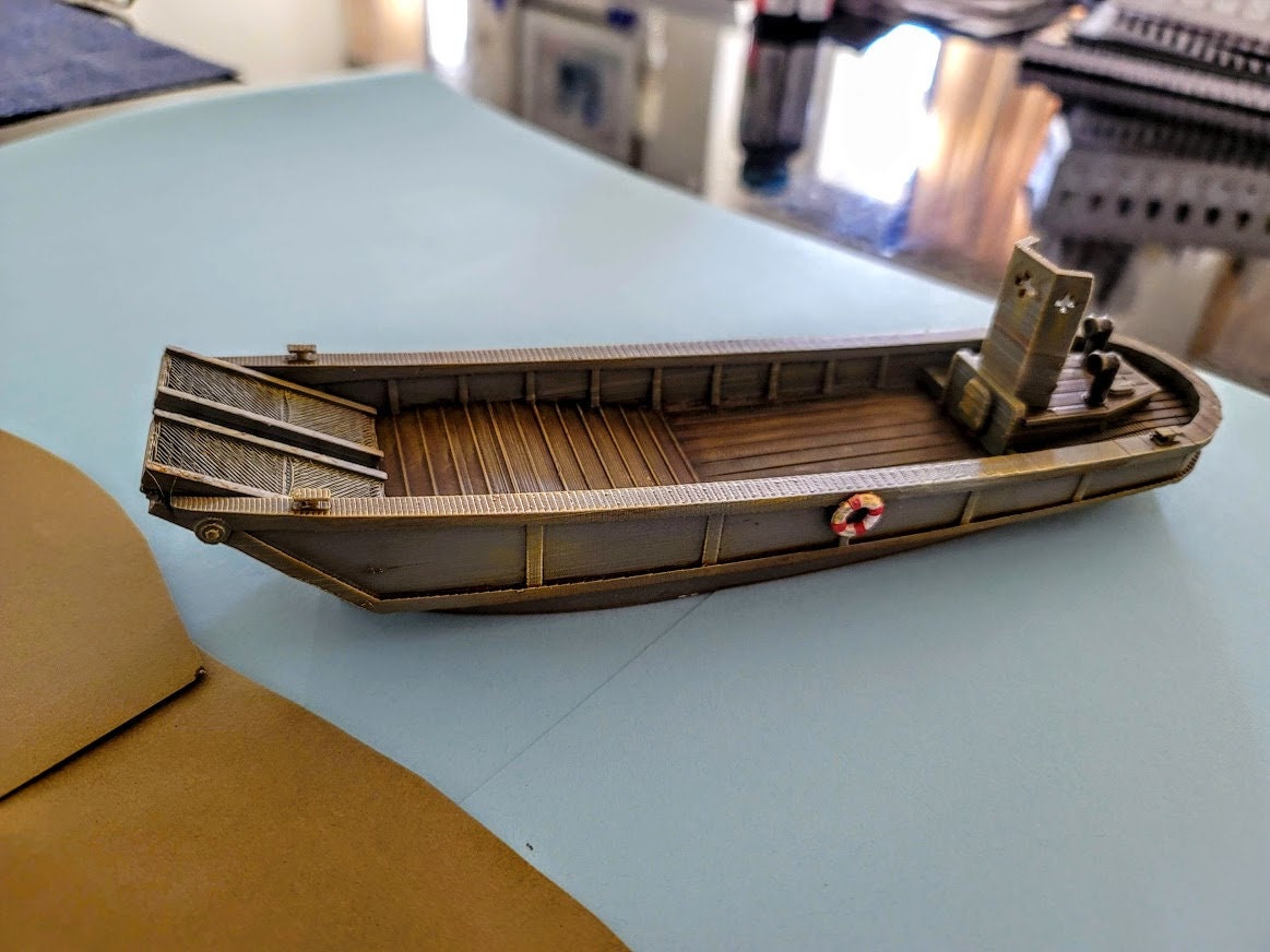 WWII Japanese Daihatsu Landing Craft Various Scales Historical Wargaming (US tariffs are pre-paid by us)