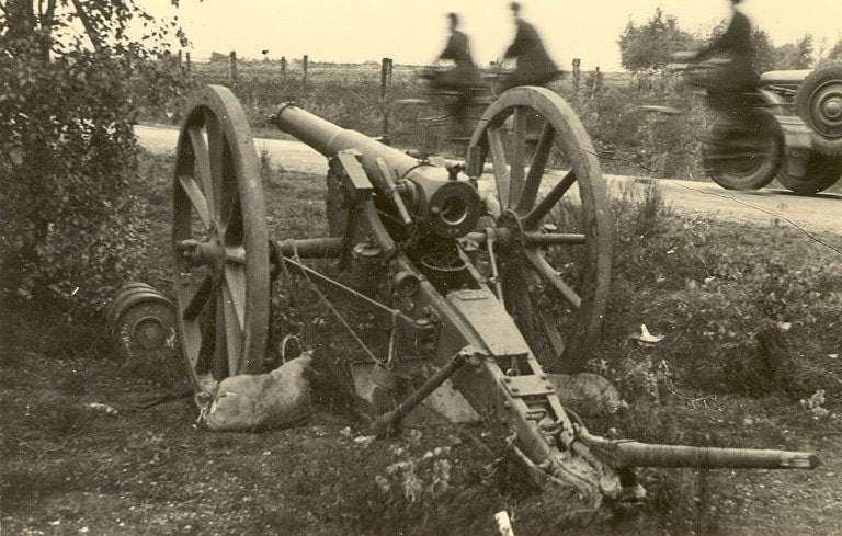 WWII Dutch 8 Staal 8.4cm Field Gun Various Scales Historical Wargaming (crew not included)