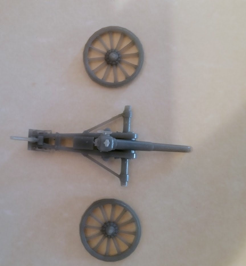 WWII Dutch 8 Staal 8.4cm Field Gun Various Scales Historical Wargaming (crew not included) (US tariffs are pre-paid by us)