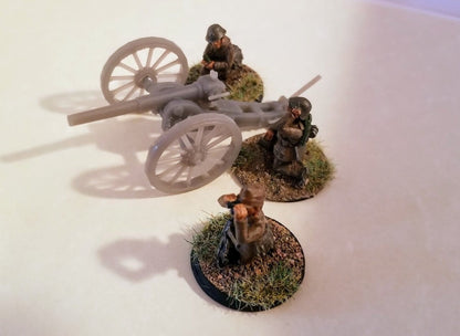 WWII Dutch 8 Staal 8.4cm Field Gun Various Scales Historical Wargaming (crew not included) (US tariffs are pre-paid by us)