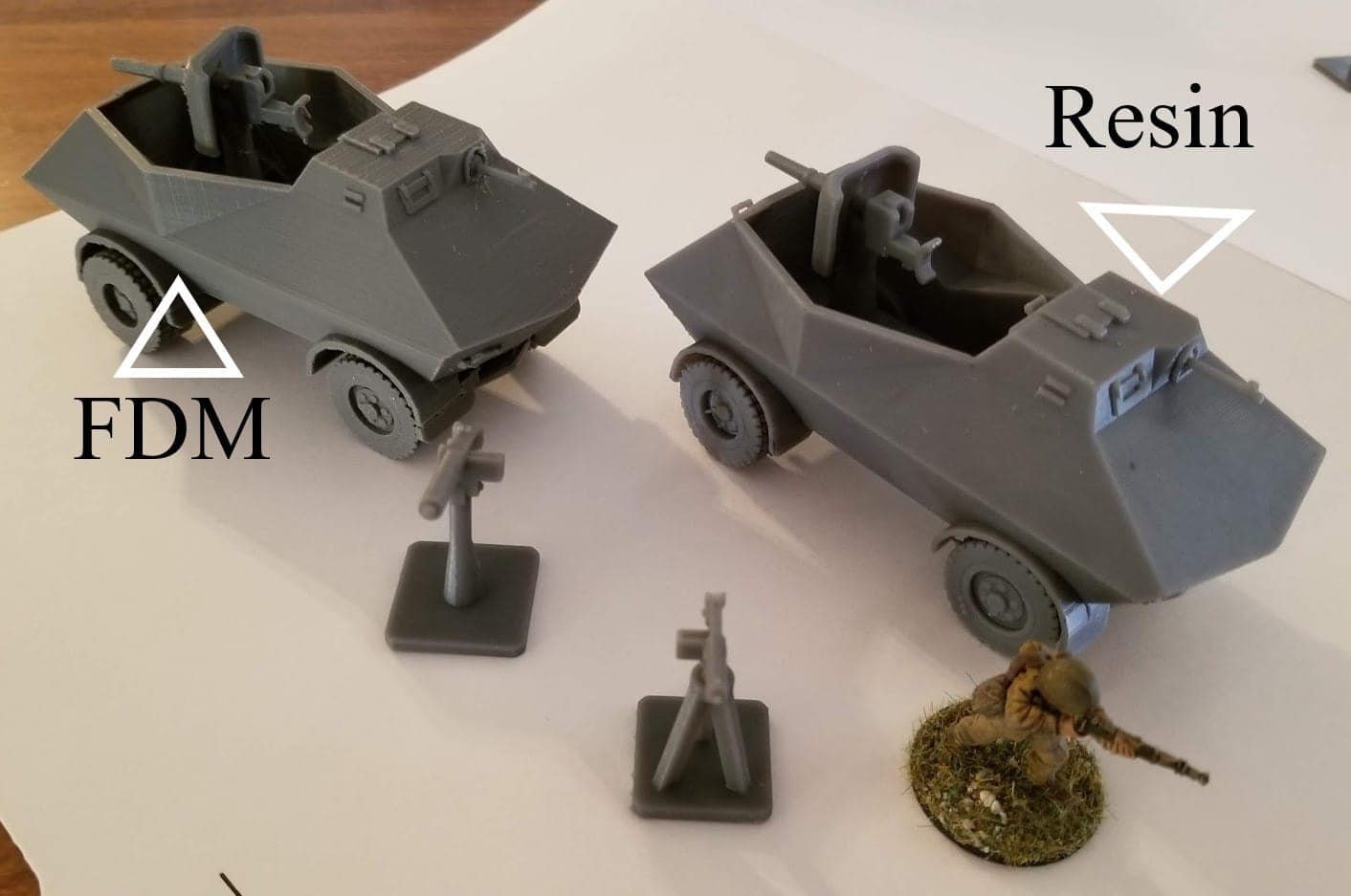 WWII Dutch Bratt Overwalwagen Armoured Car Various Scales Historical Wargaming (US tariffs are pre-paid by us)