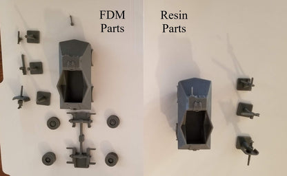 WWII Dutch Bratt Overwalwagen Armoured Car Various Scales Historical Wargaming