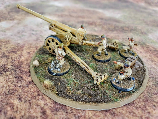 WWII Italian Model 35 Heavy Howitzer (crew not included) Various Scales Historical Wargaming
