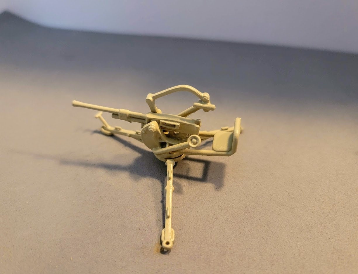 WWII Italian Breda 20mm Gun (2 models) Various Scales Historical Wargaming