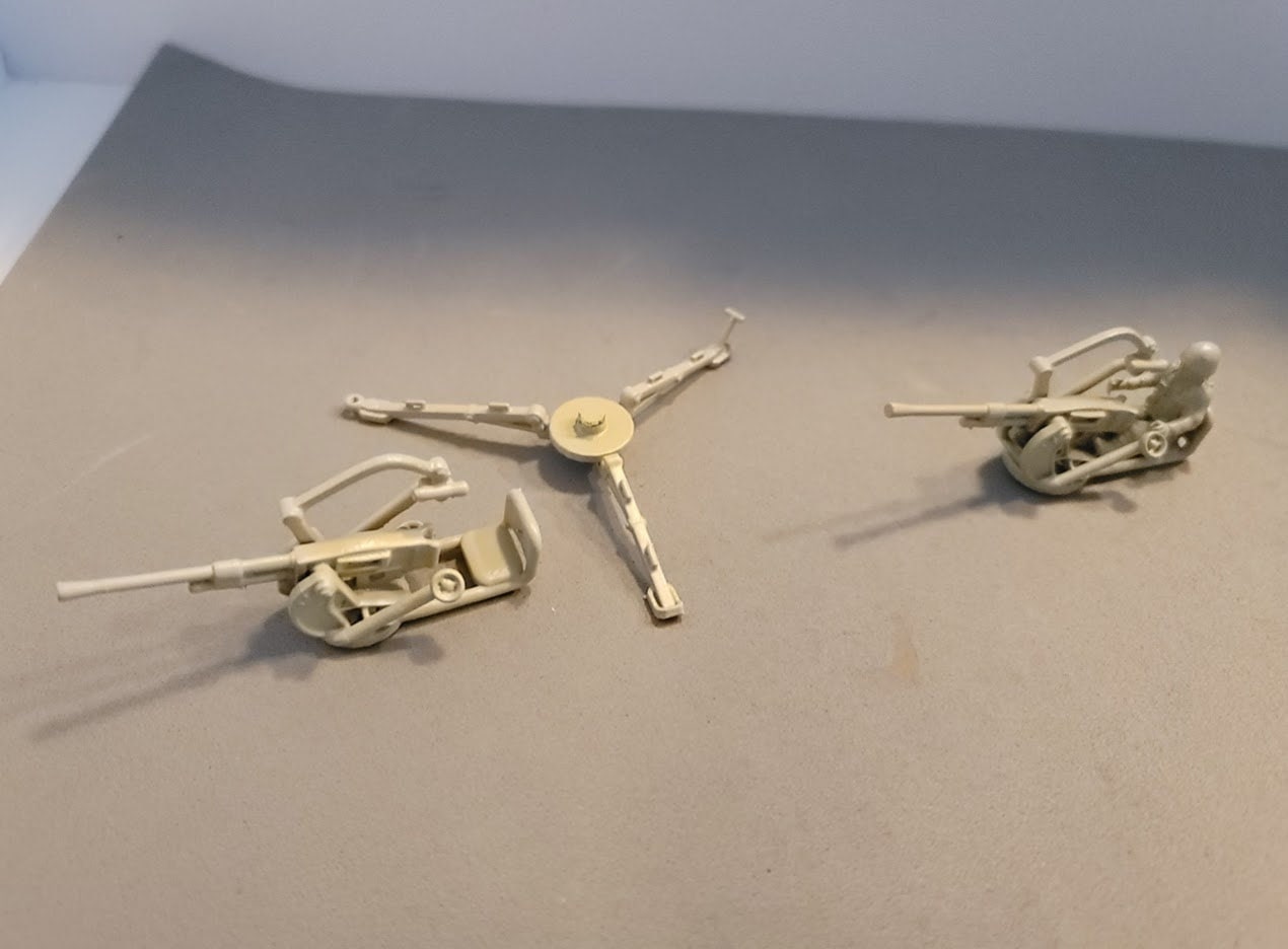 WWII Italian Breda 20mm Gun (2 models) Various Scales Historical Wargaming