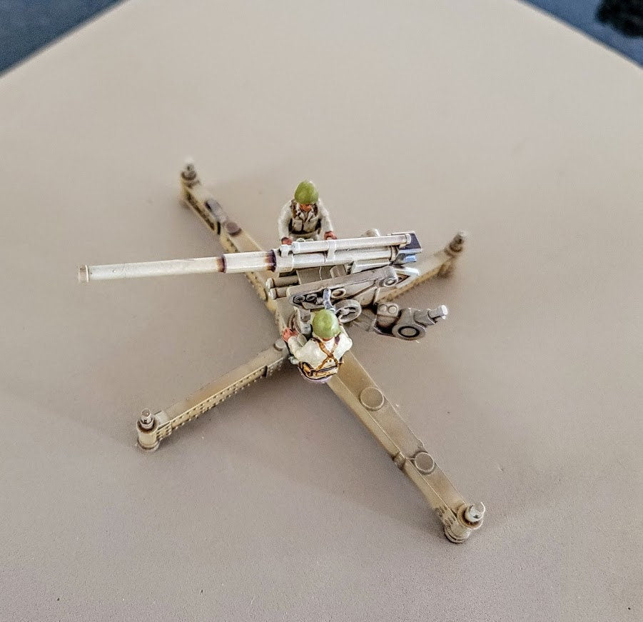 WWII Italian Model 34 75/46 Anti Tank Gun Various Scales Historical Wargaming (US tariffs are pre-paid by us)