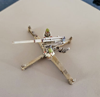 WWII Italian Model 34 75/46 Anti Tank Gun Various Scales Historical Wargaming