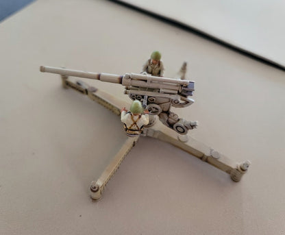 WWII Italian Model 34 75/46 Anti Tank Gun Various Scales Historical Wargaming