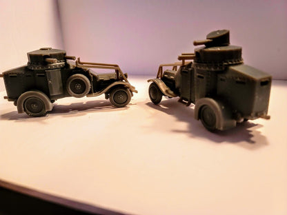 WWII Italian Lancia 1Z/1ZM Armoured Car (1 model) Various Scales Historical Wargaming (US tariffs are pre-paid by us)