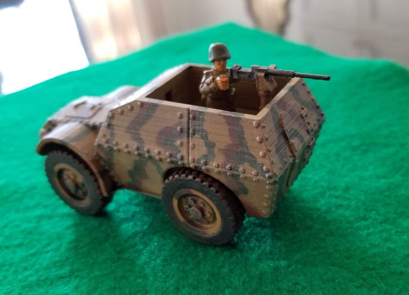 WWII Italian S37 Autoprotetto APC Armoured Car Various Scales Historical Wargaming (US tariffs are pre-paid by us)