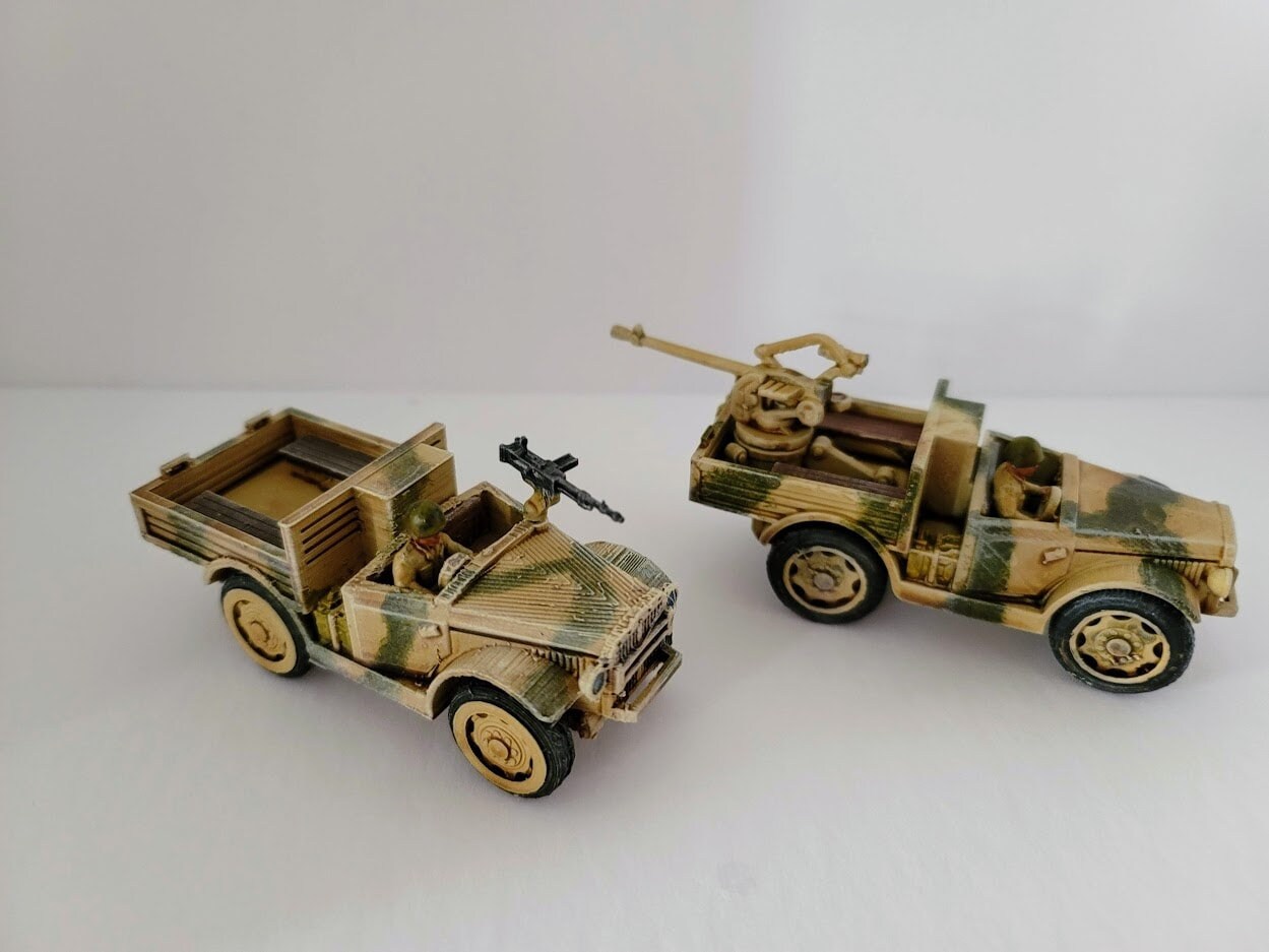 WWII Italian SPA TL 37 Truck Various Scales Historical Wargaming