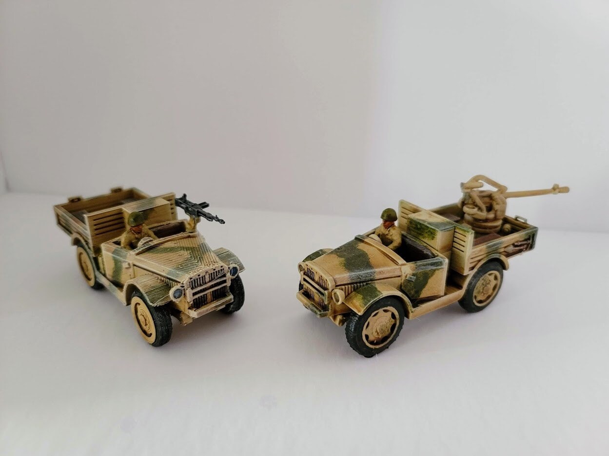WWII Italian SPA TL 37 Truck Various Scales Historical Wargaming