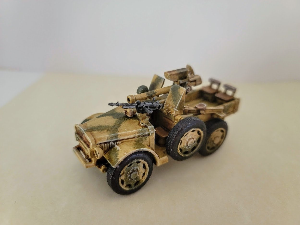 WWII Italian TL 37 Gun Truck Various Scales Historical Wargaming (US tariffs are pre-paid by us)