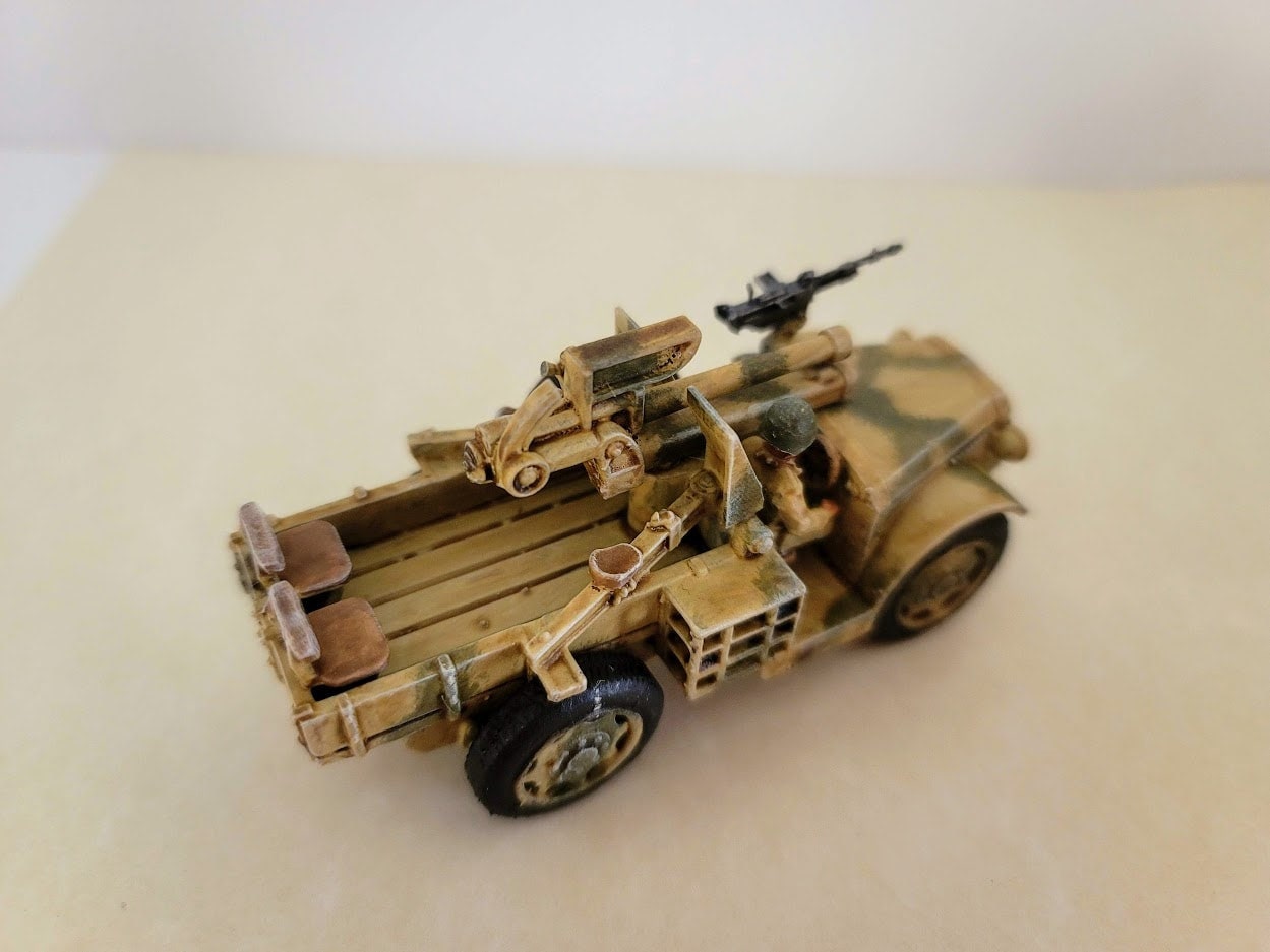 WWII Italian TL 37 Gun Truck Various Scales Historical Wargaming (US tariffs are pre-paid by us)