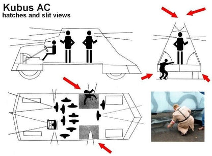 WWII Warsaw Uprising Polish Home Army Kubus Armoured Car Various Scales Historical Wargaming
