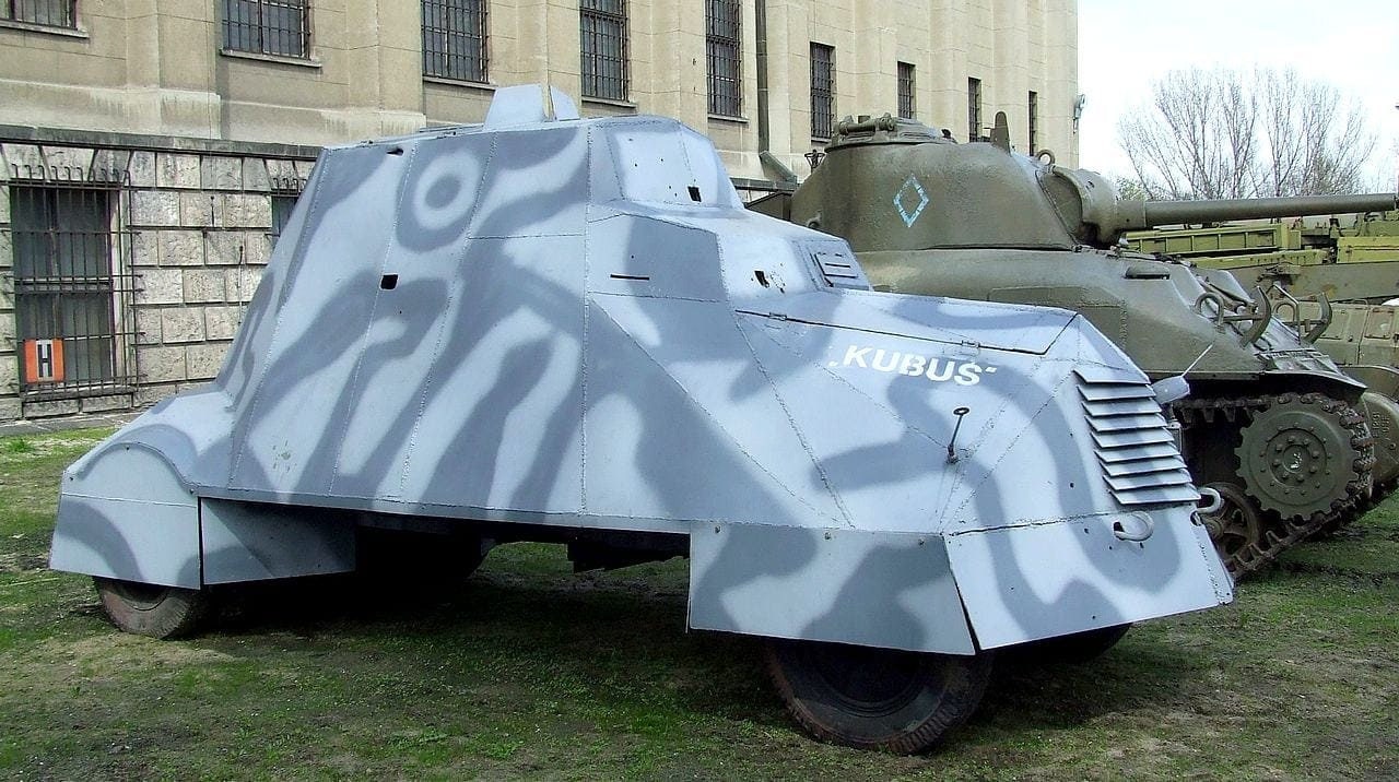 WWII Warsaw Uprising Polish Home Army Kubus Armoured Car Various Scales Historical Wargaming