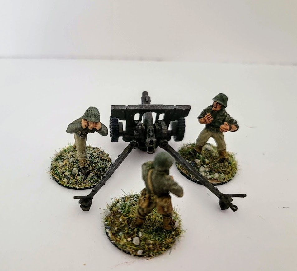 WWII US M1A1 Light Howitzer Various Scales Historical Wargaming