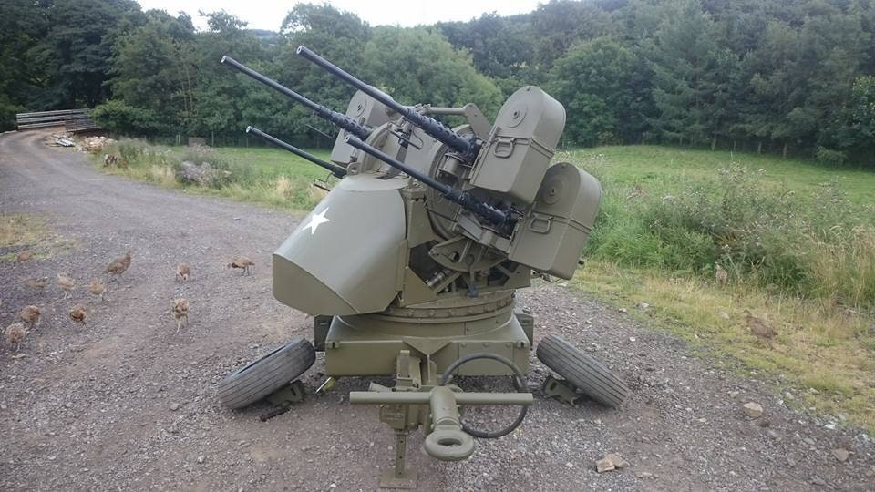 WWII US M45 Autocannon Various Scales Historical Wargaming