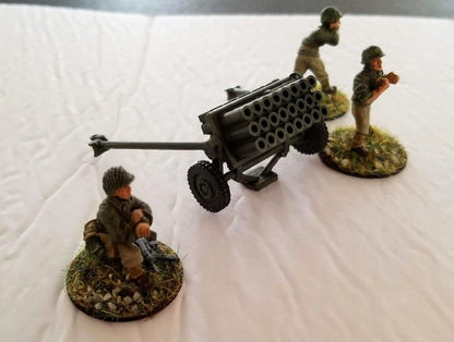 WWII US T66 114mm Multiple Launcher Various Scales Historical Wargaming (US tariffs are pre-paid by us)