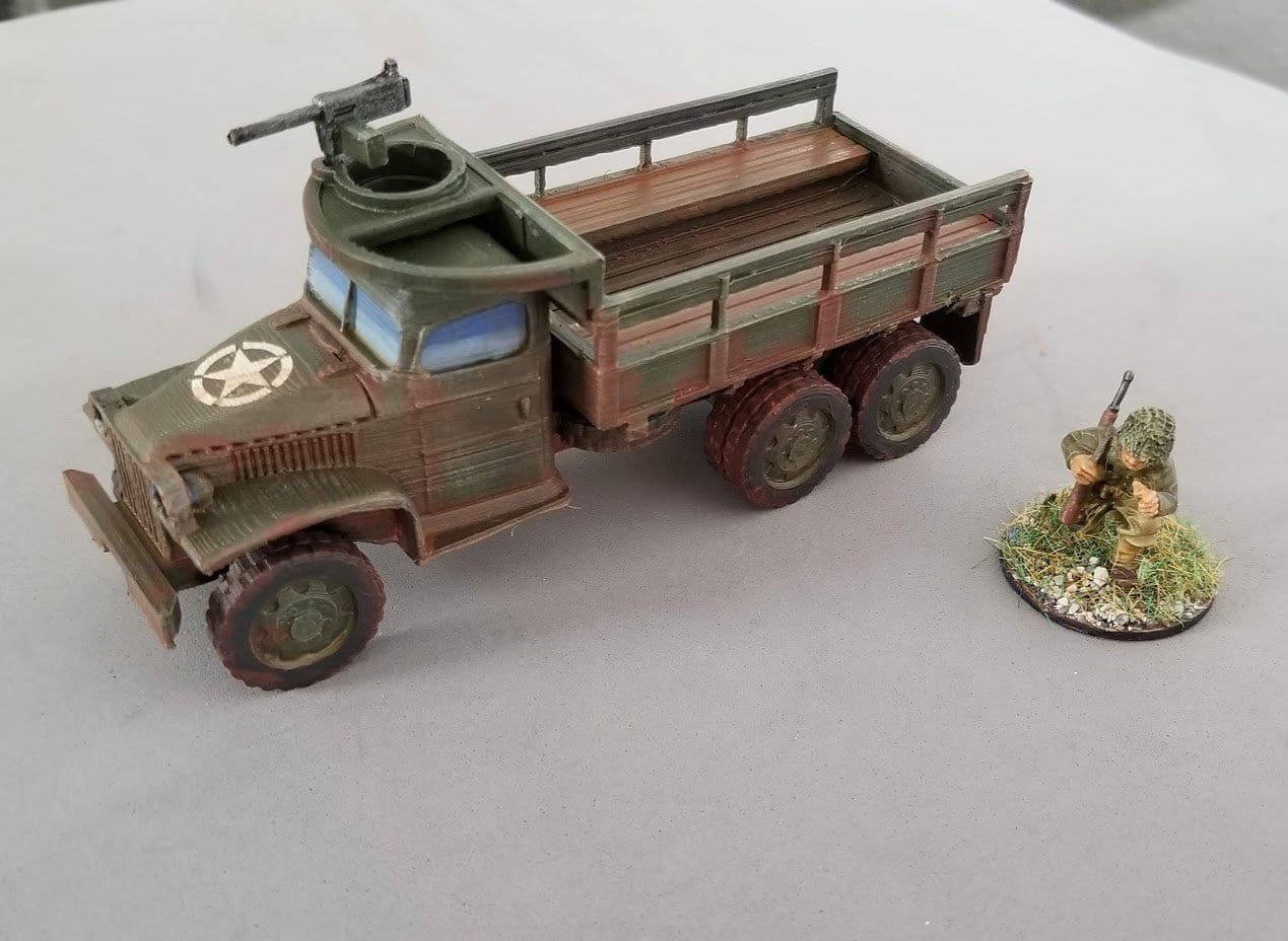 WWII US CCKW Truck Various Scales Historical Wargaming