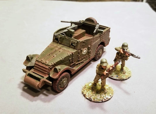 WWII US M3 Scout Car Various Scales Historical Wargaming