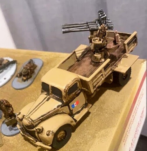WWII US Free French Dodge 3t AA Truck (1 model) Various Scales Historical Wargaming