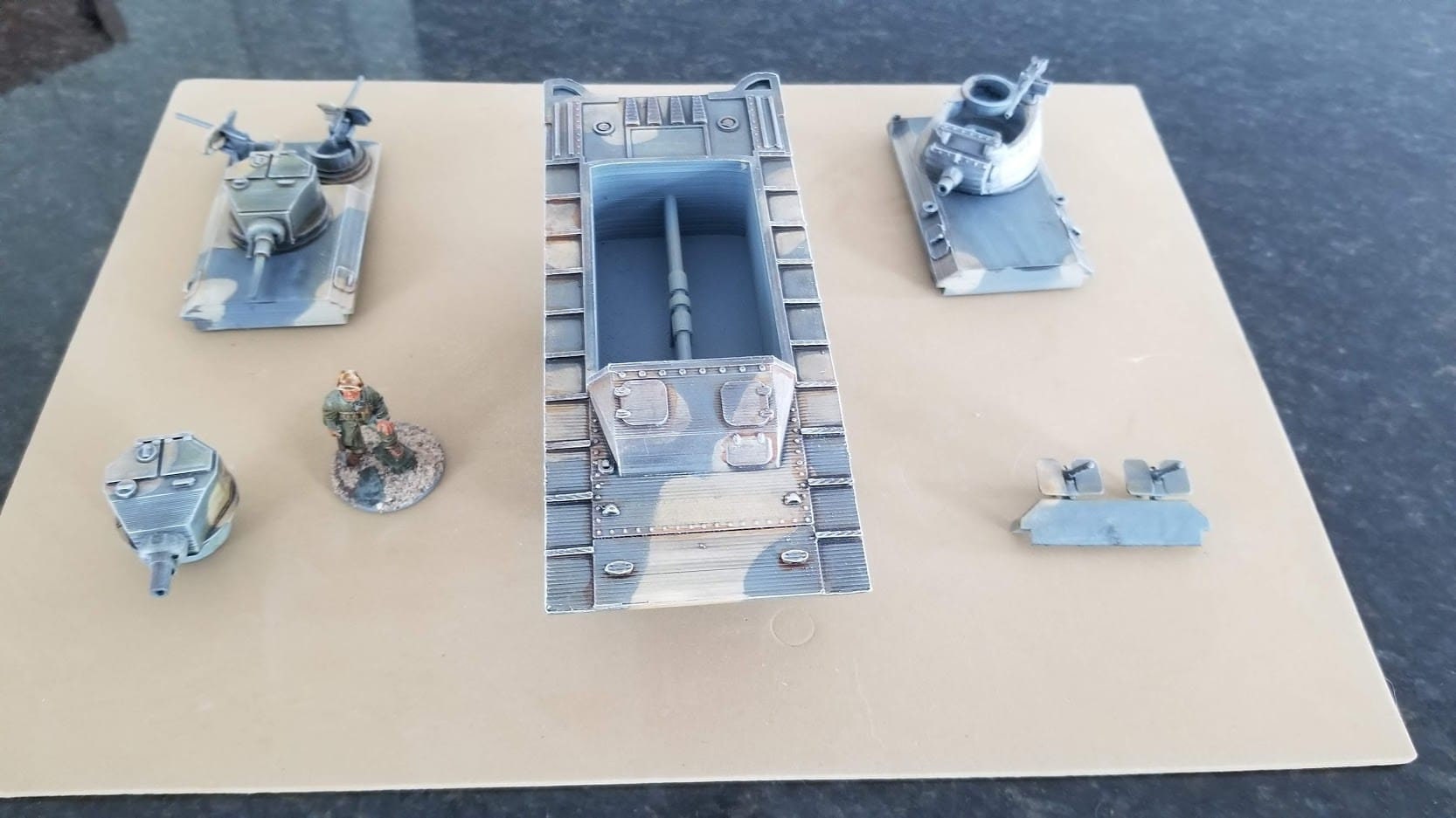 WWII US LVT Amtrac (4 versions) Various Scales Historical Wargaming
