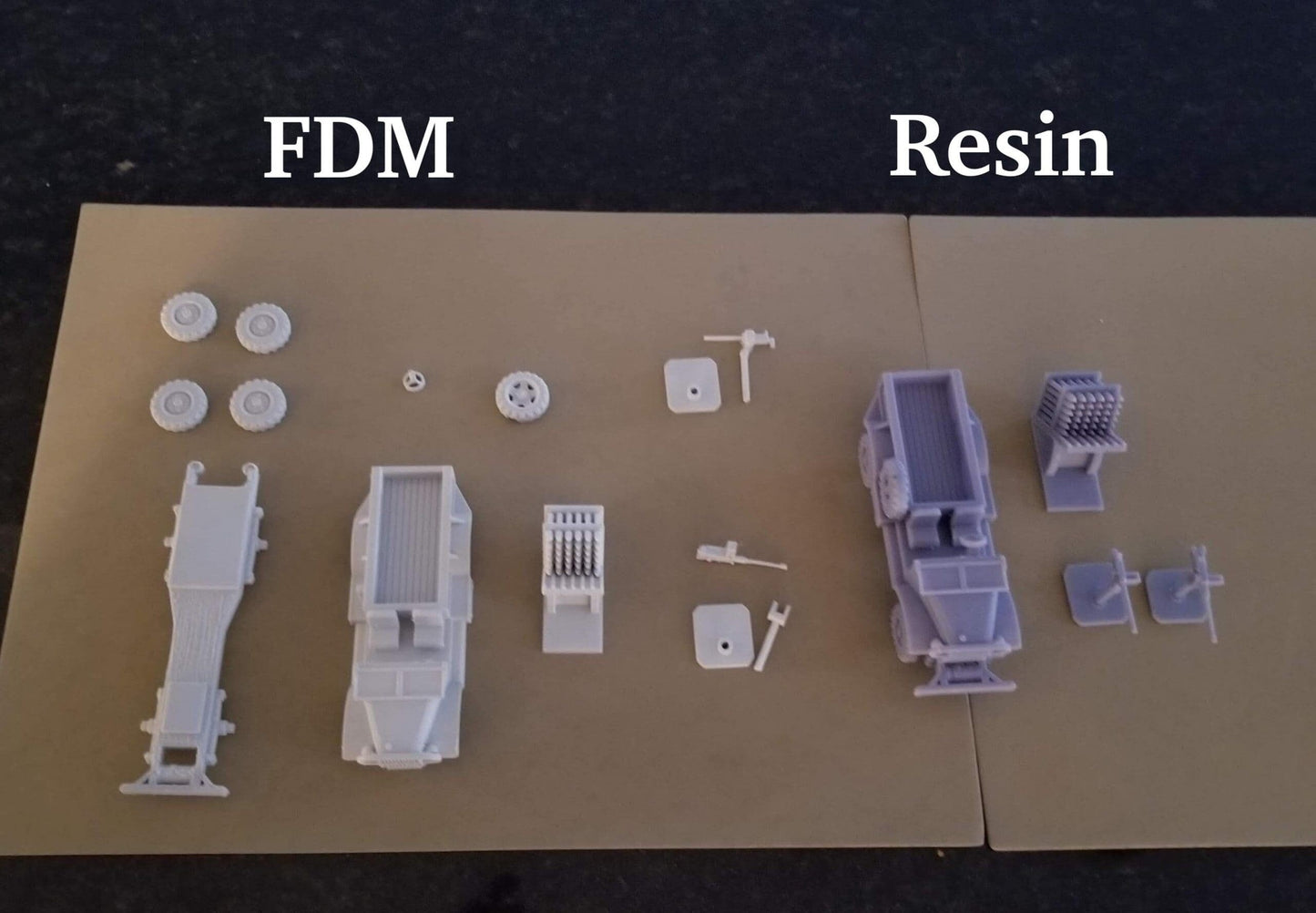 WWII USMC Multi Launcher Truck M-2-4 Various Scales Historical Wargaming (1 model)