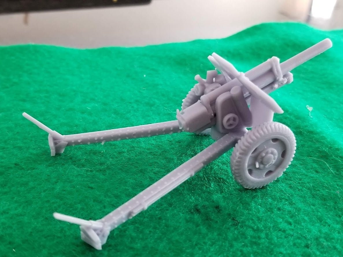 WWII Soviet 122mm M30 Howitzer Various Scales Historical Wargaming (US tariffs are pre-paid by us)