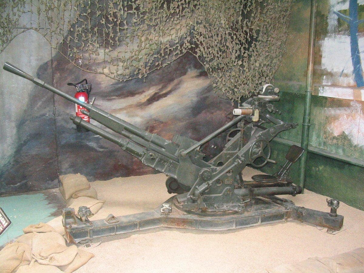 WWII French Hotchkiss 25mm AA Gun (2 guns) Various Scales Historical Wargaming (US tariffs are pre-paid by us)