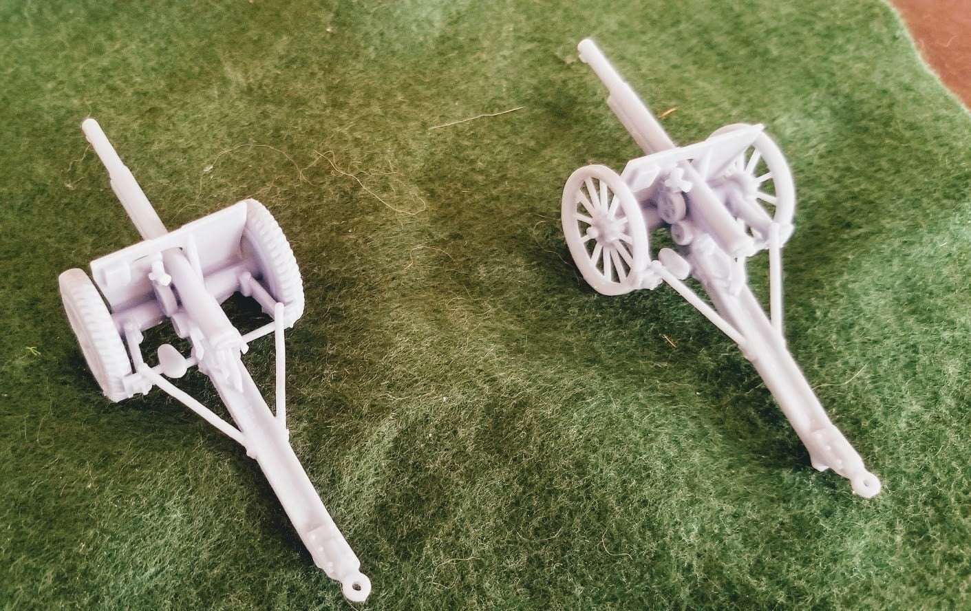 WWII French Model 1897 Field Gun Various Scales Historical Wargaming